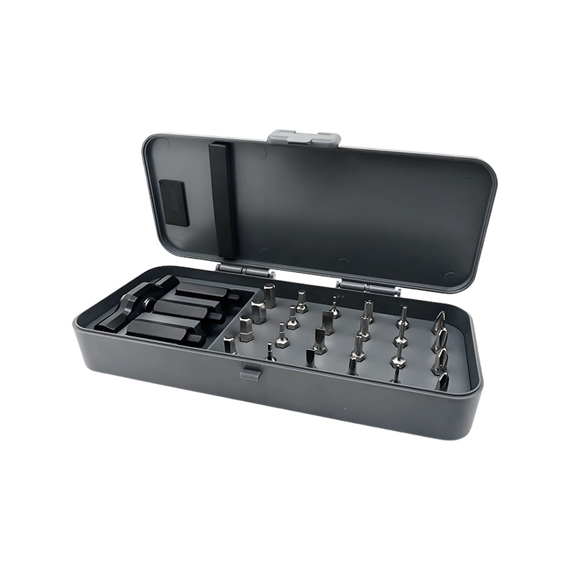 Baihenghui Cross-border Ratchet Screwdriver Set 24-in-one screwdriver, high-hardness household screwdriver, multi-purpose maintenance and disassembly Item Picture