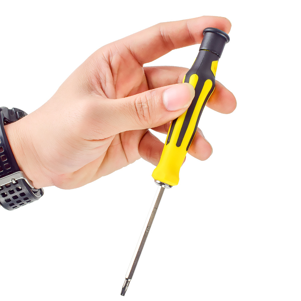 Cross-shaped, plum blossom-shaped, Y-shaped and U-shaped mobile phone telecommunications repair 1 tool screwdriver 6-in-1 multi-purpose screwdriver set Application Scenario