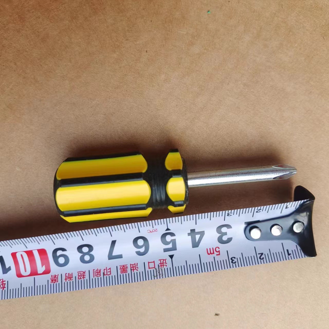 Factory screwdrivers, small screwdriver cross set tools, 3mm, 5mm, 6mm six-piece yellow small-sized screwdrivers details Picture