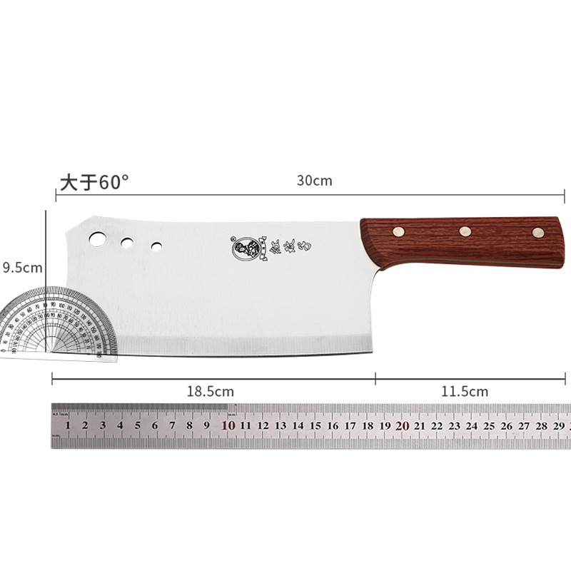 Red Rose dual-purpose kitchen knife manufacturer wholesale household stainless steel bone-chopping knife and kitchen meat slicing knife Application Scenario