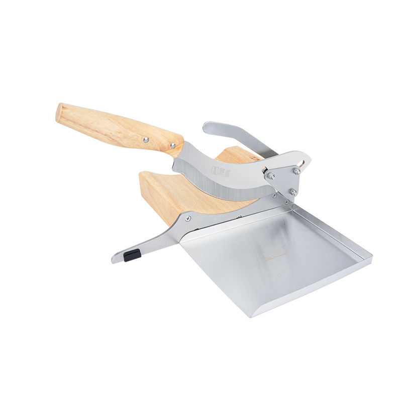 Shandao Hand Care Edition Chinese Medicine Guillotine Knife Household and Commercial stainless steel slicer Guillotine knife for cutting ginseng, deer antler and American ginseng Item Picture