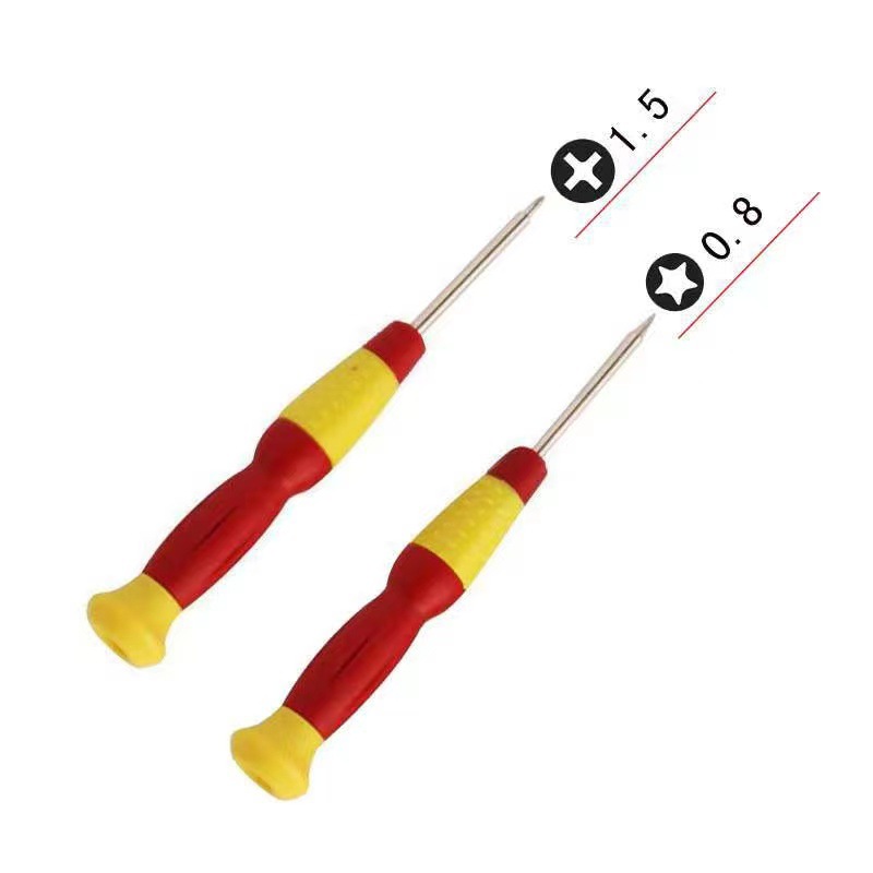Factory direct sales of screwdrivers, gourds, cross-shaped, one-line 0.8 five-star T2T3, T4, T5, T6 telecommunication disassembly tools Item Picture