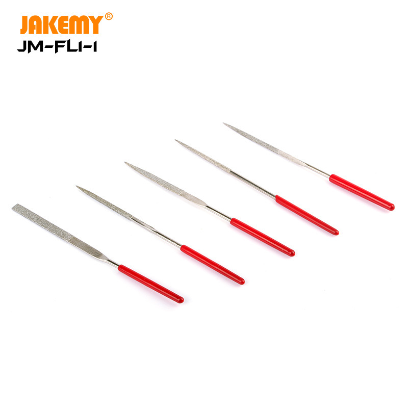 JM-FL1-1 Metal file five-piece set, flat triangular file, household diamond semi-circular file, square file Application Scenario