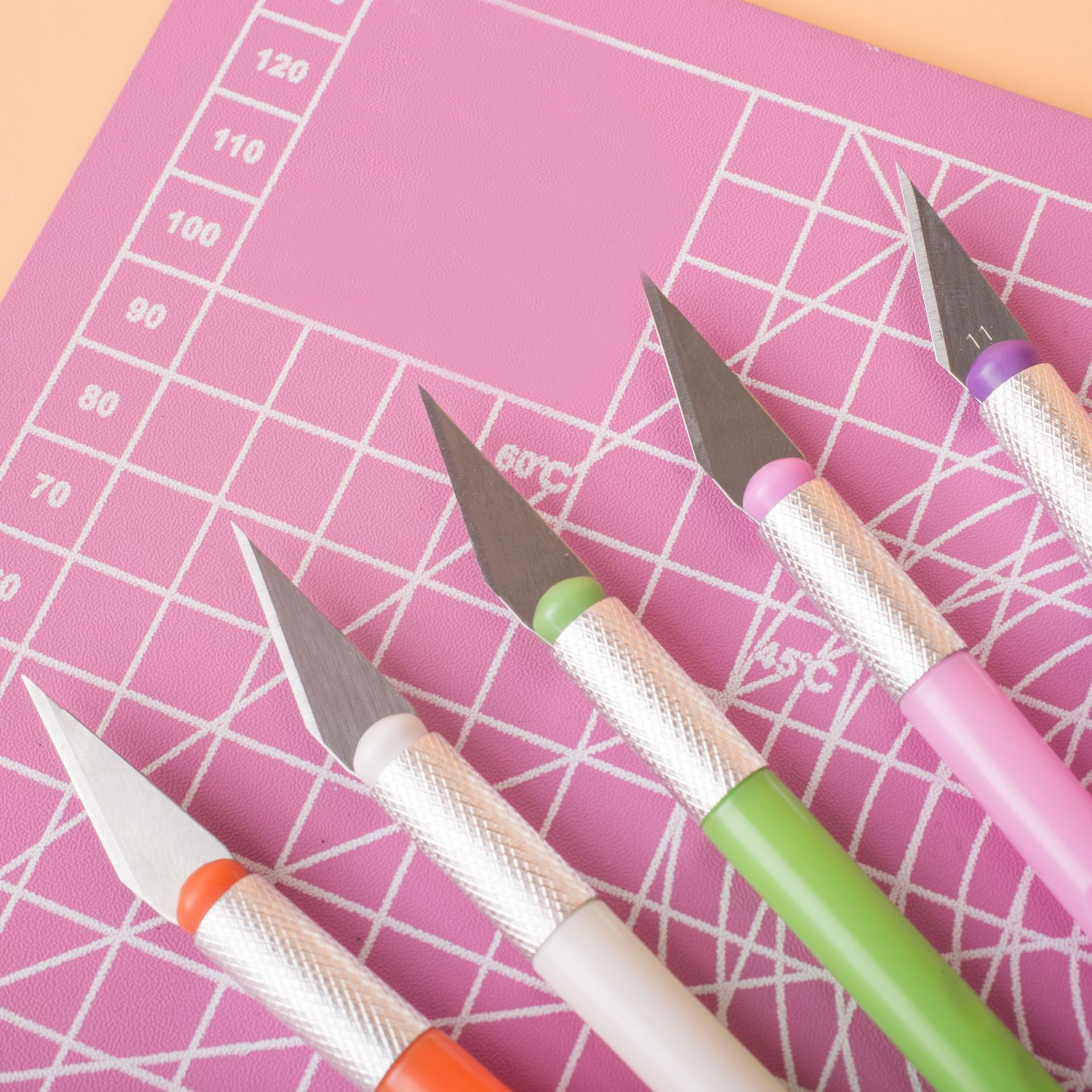 Wholesale handmade engraving knives, journal rubber stamps, creative utility knives, model cutting knives, paper cutting knives, mobile phone film application engraving knives Specification drawing