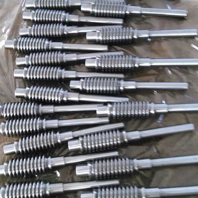 The manufacturer processes precision large and small module worm gear reducer parts, worm wheels and worm gears, and precision gear processing Specification drawing