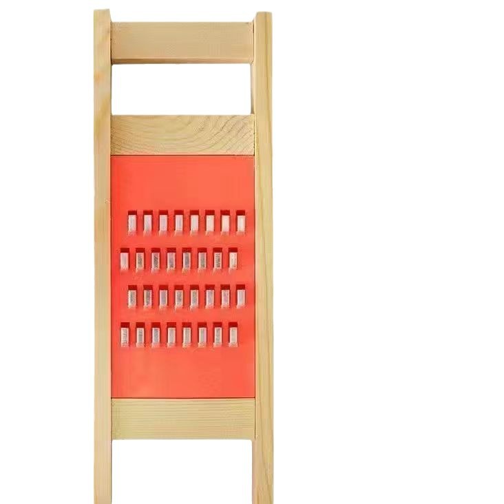 Potato shred grater, grater, grater, potato shred grater, household shred grater, cucumber shred grater, wooden cutting board Item Picture