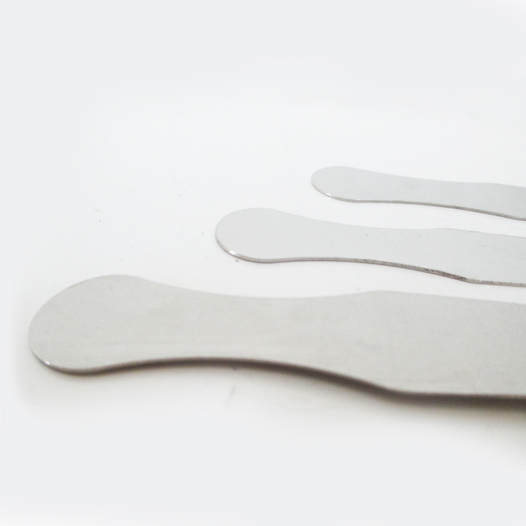 Thickened tongue depressions, stainless steel stirring plates, 14cm, 16cm, 18cm knife racks, kitchenware, kitchen knives, knife slicing Item Picture