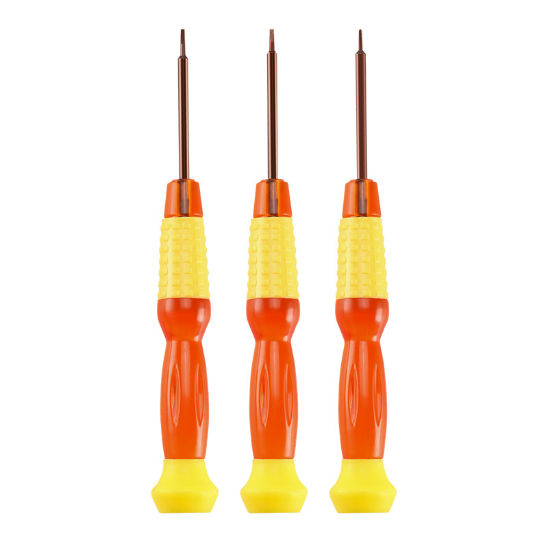 Mobile phone repair tools, double-headed small screwdriver, clock, laptop disassembly, flat-head cross watch screwdriver details Picture