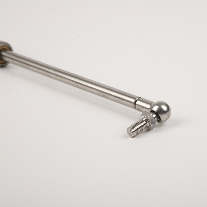 304 stainless steel gas spring, 316 anti-rust support rod, mechanical, food, medical, yacht pneumatic telescopic hydraulic rod Specification drawing