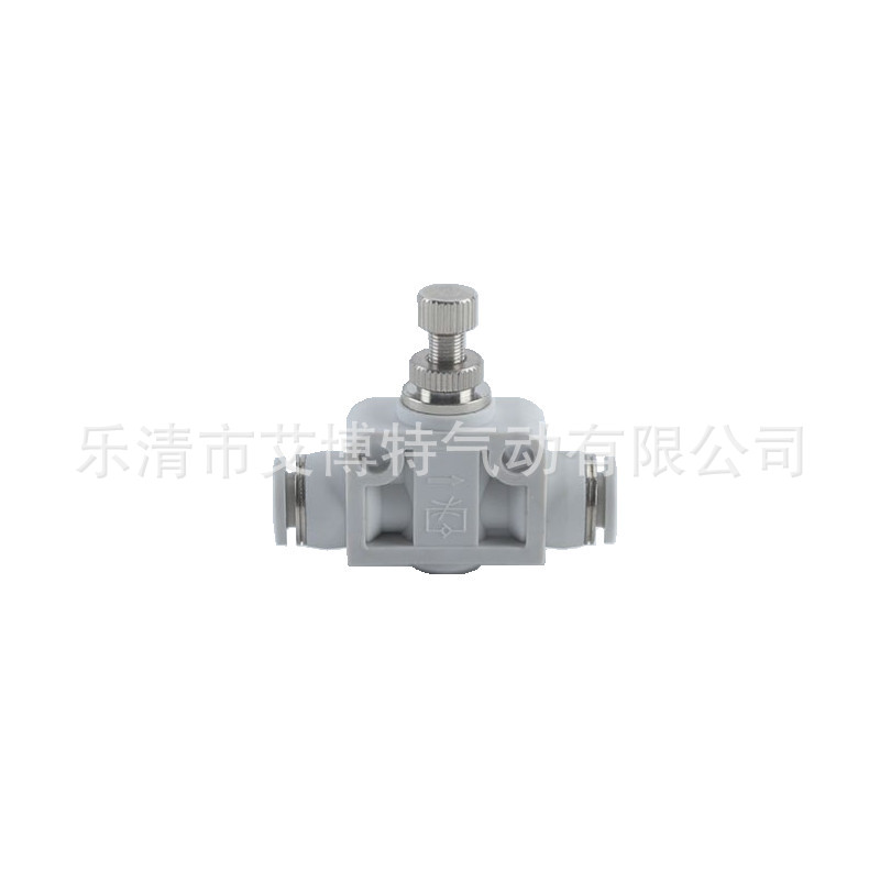 The manufacturer supplies PA premium white pipeline throttle valves SA4, SA6, SA8, SA10 and SA12 quick couplings Application Scenario