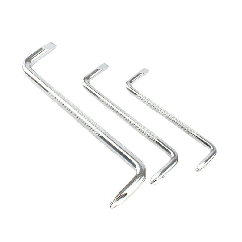 Wholesale of 3-piece sets of turning screwdrivers, right-angle straight, cross-shaped, plum blossom screwdrivers, 90-degree Z-type short-handled screwdrivers Item Picture