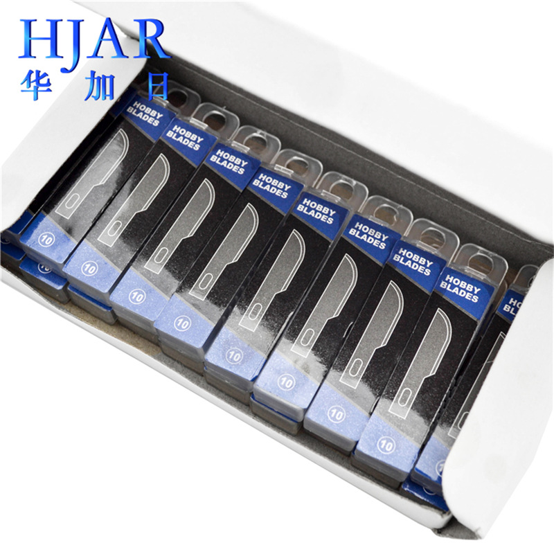Supply of No. 21 engraving blades, model blades, No. 18 wood carving knives, engraving knives, seal engraving blades, letter-engraving knives, and utility knives Item Picture