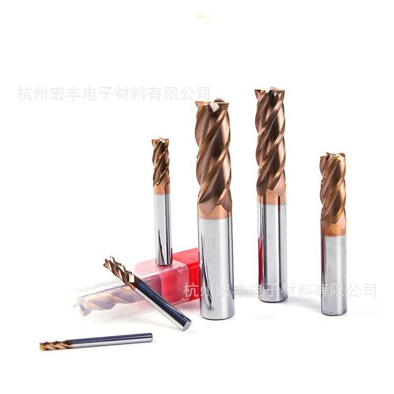 Hard alloy tungsten steel milling cutters, including threaded, straight edge, spherical and flat head types, are available in various specifications and non-standard products Item Picture