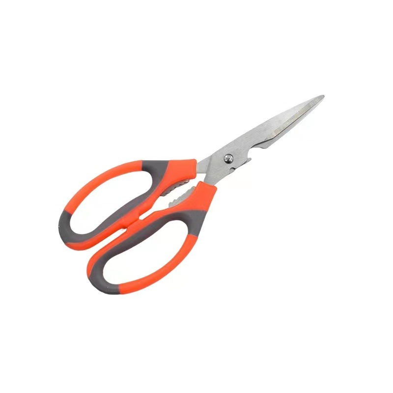 Stainless steel scissors, multi-purpose for cutting fruits and vegetables, home grilling, flowers, tailoring, opening bottle caps, picking walnuts, wholesale Item Picture