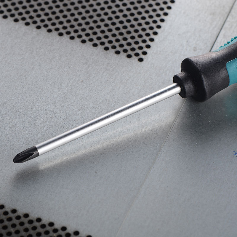 Wholesale manual screwdrivers, single-use magnetic flat-head cross 50# steel tool screwdrivers from the manufacturer Specification drawing
