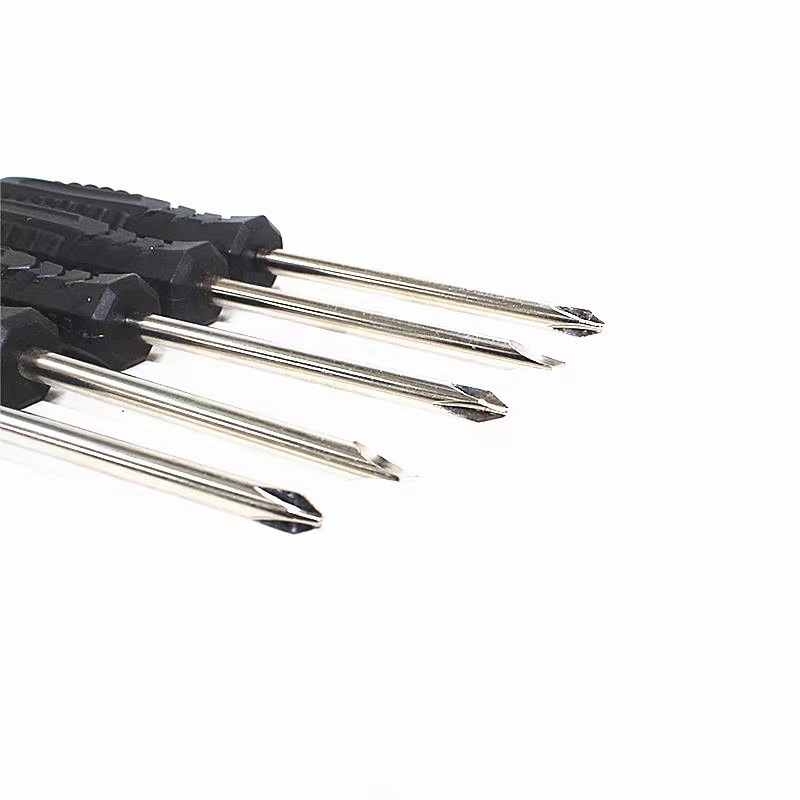 5mm cross-shaped flat-head screwdriver with gift, multi-functional disassembly, repair and hardening screwdriver set manufacturer supply Specification drawing