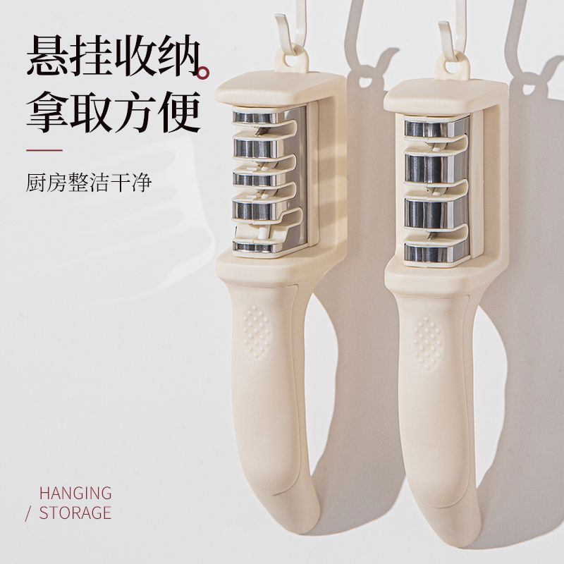 White whetstone, a new type of household quick-cutting sharpening tool, a popular kitchen knife sharpening wonder for wholesale Application Scenario