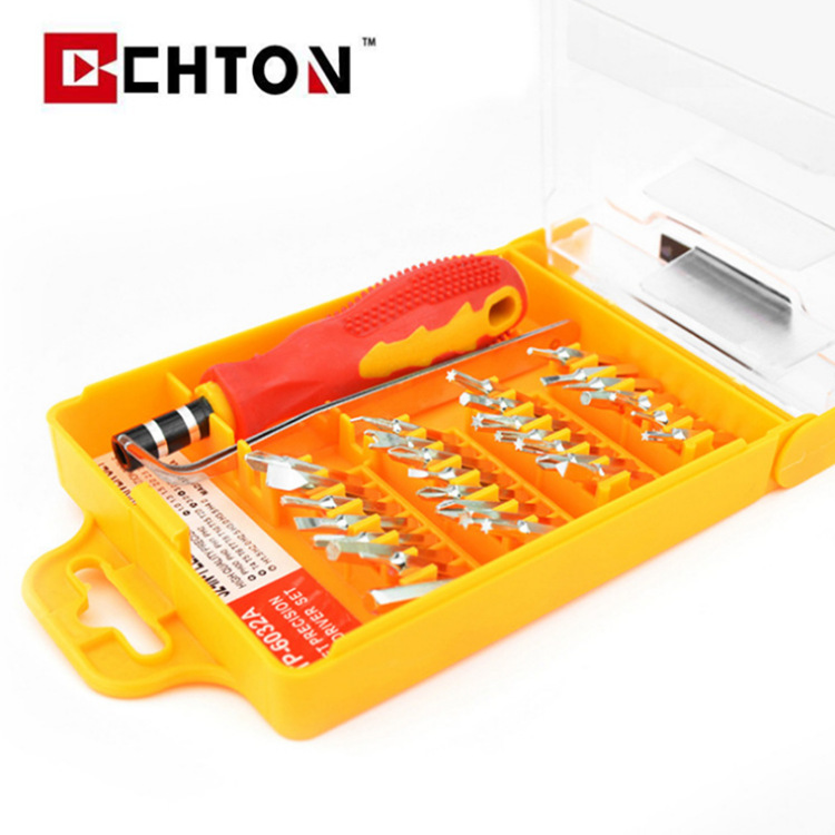 【 Factory Direct Sale 】 32-in-one multi-functional combination screwdriver, precision repair tool for mobile phones, laptops and glasses details Picture