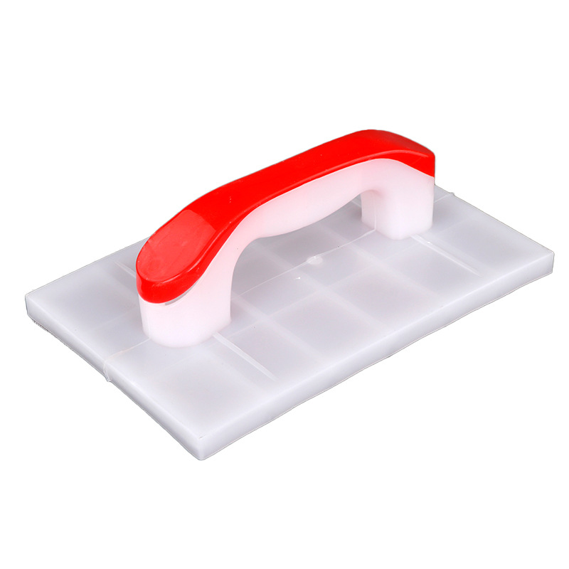 Transparent plastic flat planer, wall leveling tool, corner grinding planer, flat surface grinding, mason's sawtooth planer Item Picture