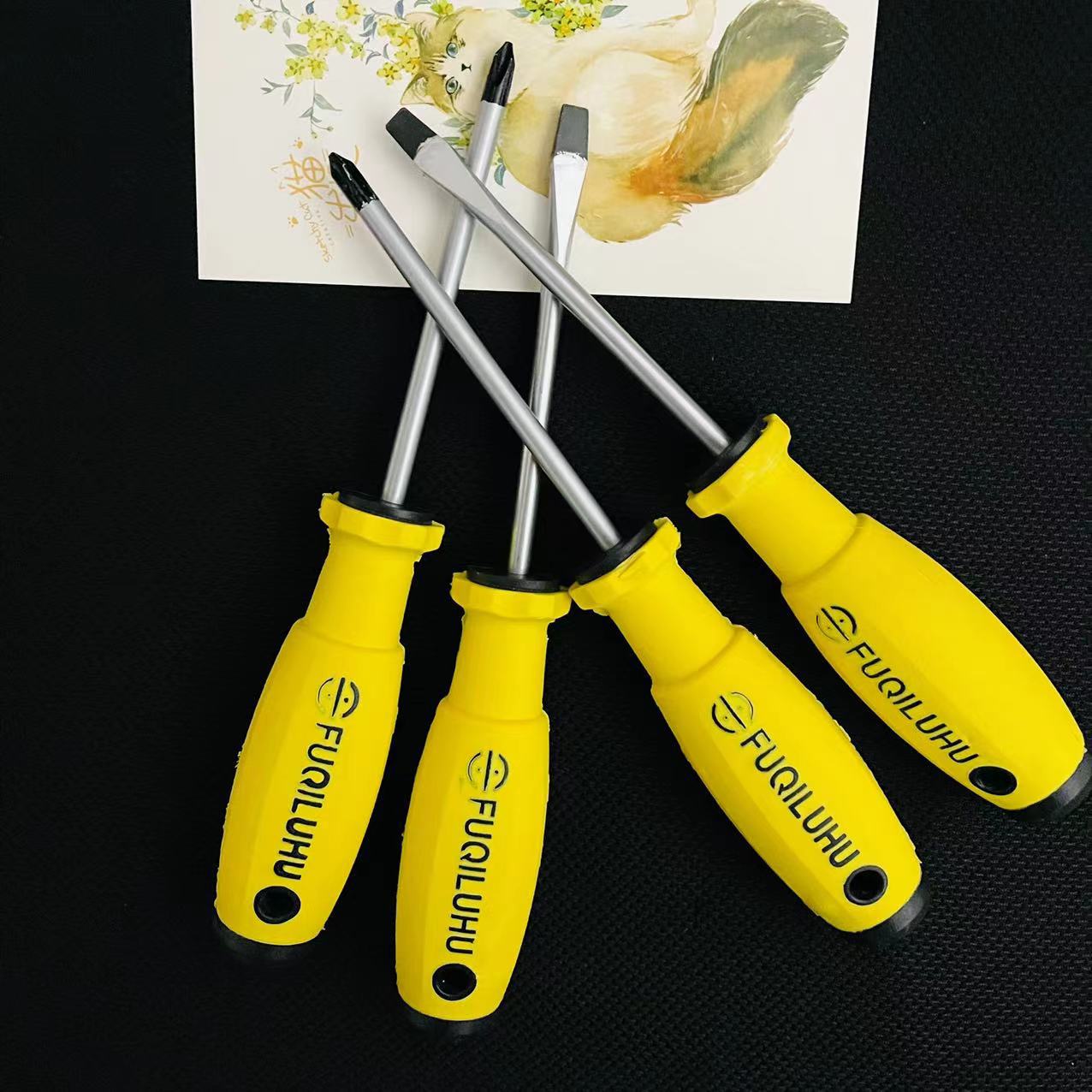 Magnetic screwdriver, cross-head magnetic screwdriver, multiple specifications of screwdriver, cross-head screwdriver, wholesale 2 yuan details Picture
