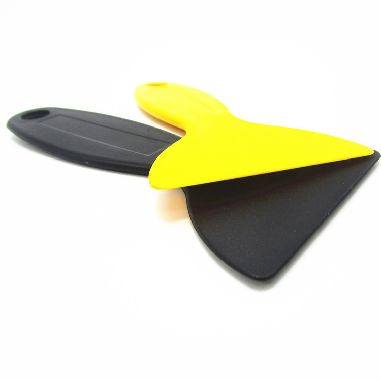 Cleaning, de-gluing, mobile phone screen film application, plastic prying knife, film application scraper, shovel, car glass film application tool Specification drawing