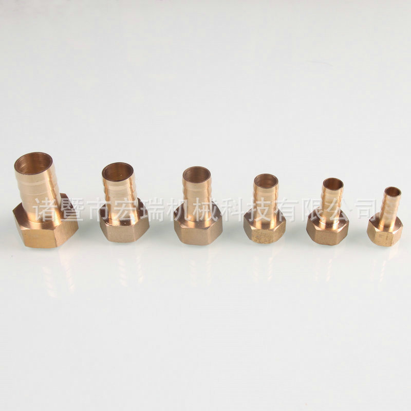 Internal thread copper pagoda joints 1, 2, 3, 4, 6, insert 8, 10, 12, 14, 16, 19 internal thread pagoda air tubes Application Scenario
