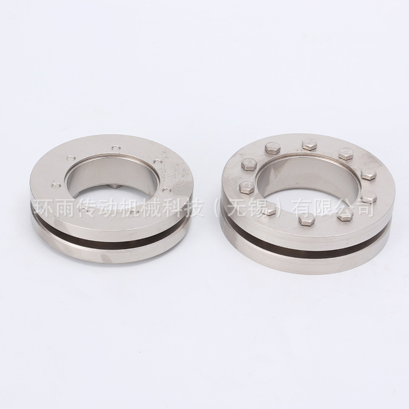 Z7B specification small size expansion sleeve, 40 chromium expansion connection sleeve, alternating torque flywheel keyless connection device Specification drawing