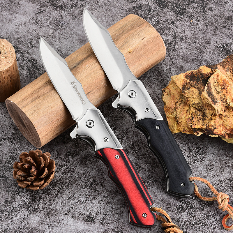 The manufacturer supplies stainless steel multi-functional small folding knives, outdoor knives, folding knives, bearing knives, portable and lightweight full figure