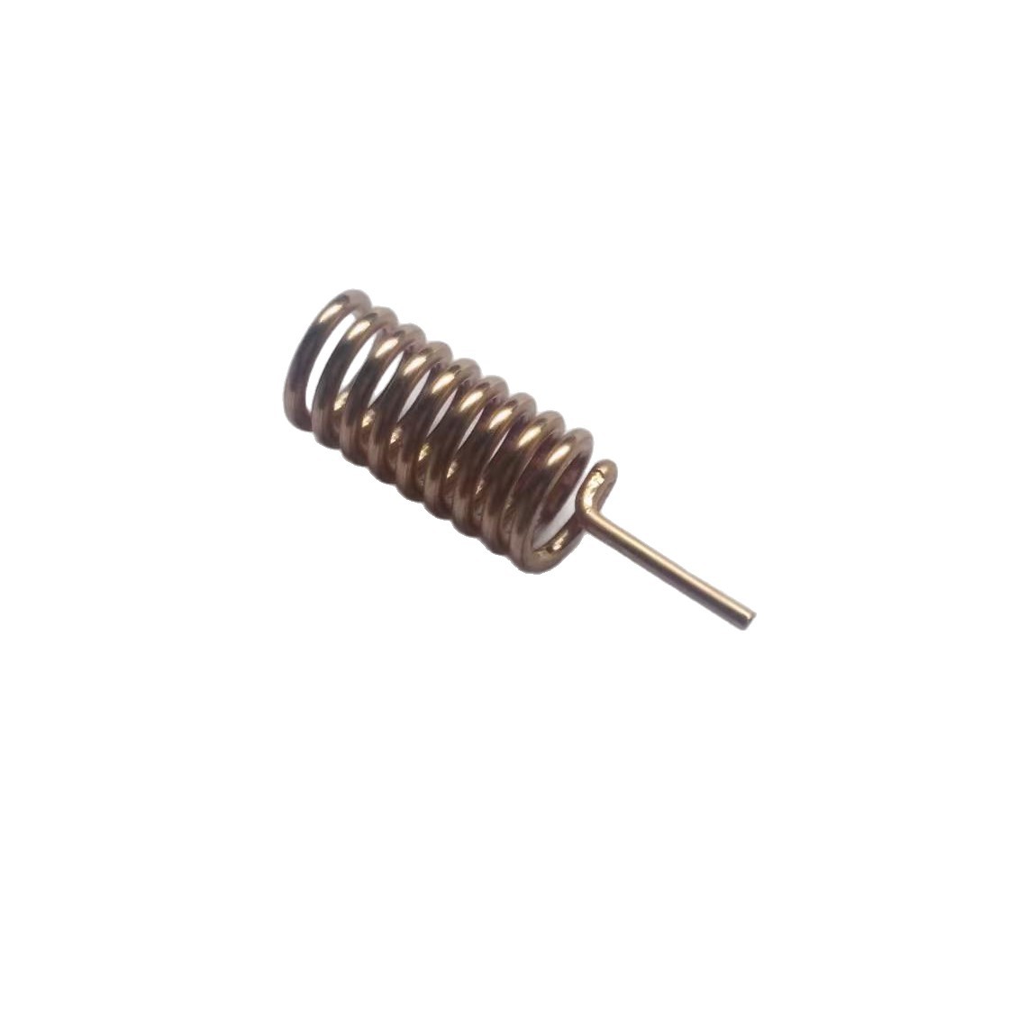 Factory direct sales of 868Mhz and 915Mhz phosphor bronze spring antenna helical wireless data transmission module short spring wholesale Item Picture