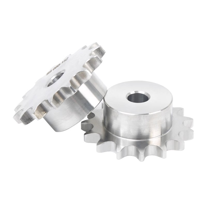 We offer large quantities of stainless steel sprockets 10A, 5 minutes with 10 to 30 teeth in stock for wholesale Application Scenario