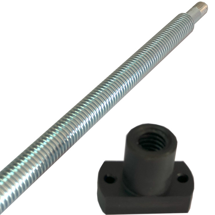 Factory direct supply of mobile fine lead screws, lifting lead screws, machine tool lead screws, screws, nuts and accessories. Non-standard stainless steel is welcome Application Scenario