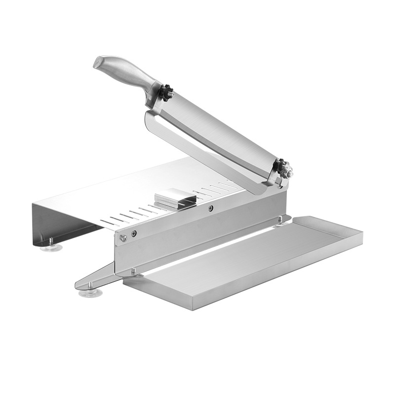 Wholesale of stainless steel household and commercial slicers, medicinal beef and mutton roll meat slicers, multi-functional guillotine knives for restaurants and kitchens Item Picture