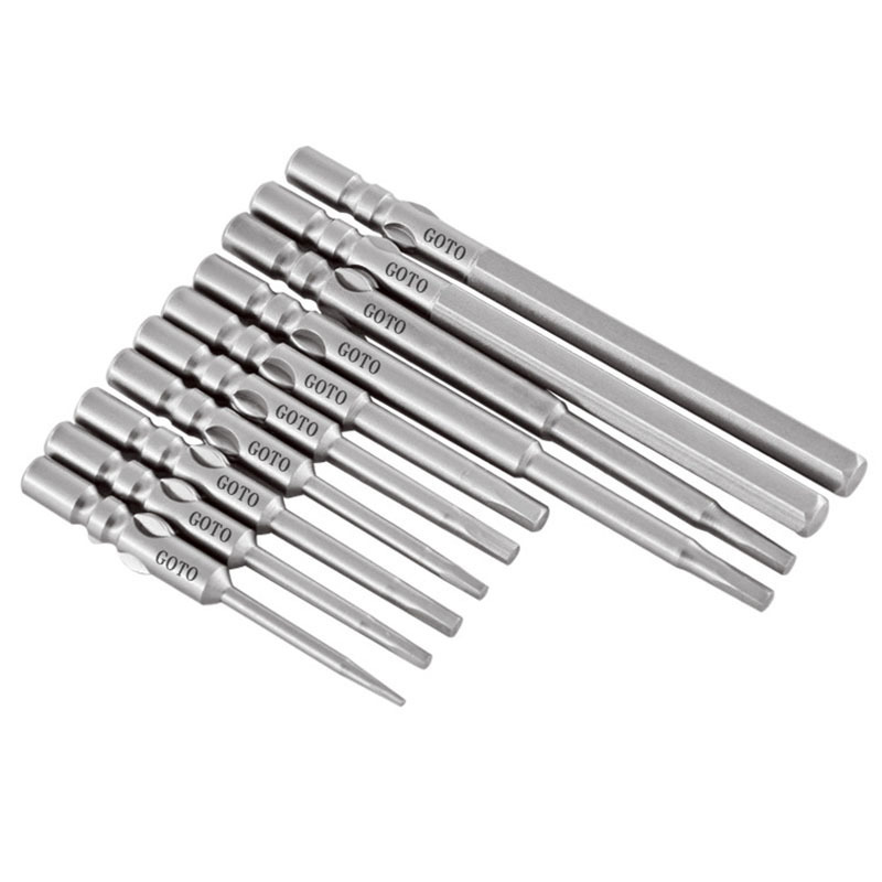 Source factory hexagonal screwdriver, strong magnetic S2 steel, high concentricity 800 hexagonal electric screwdriver bit, industrial grade screwdriver Item Picture