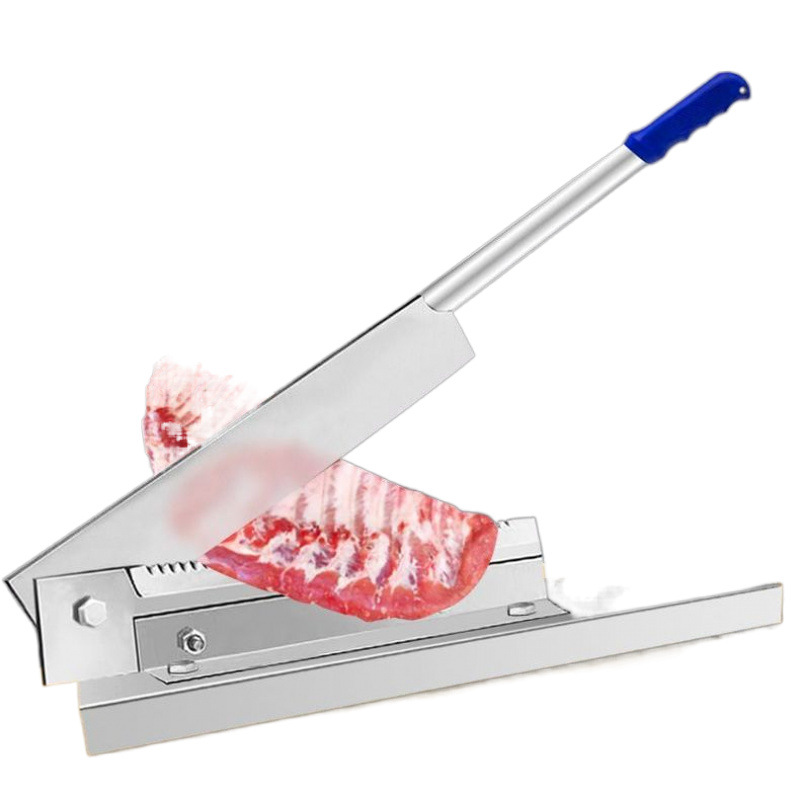The guillotine bone cutting machine is a household bone-cutting wonder, a small pig's trotter, a commercial knife, a cutting knife, and a manual knife for chopping chicken ribs Item Picture