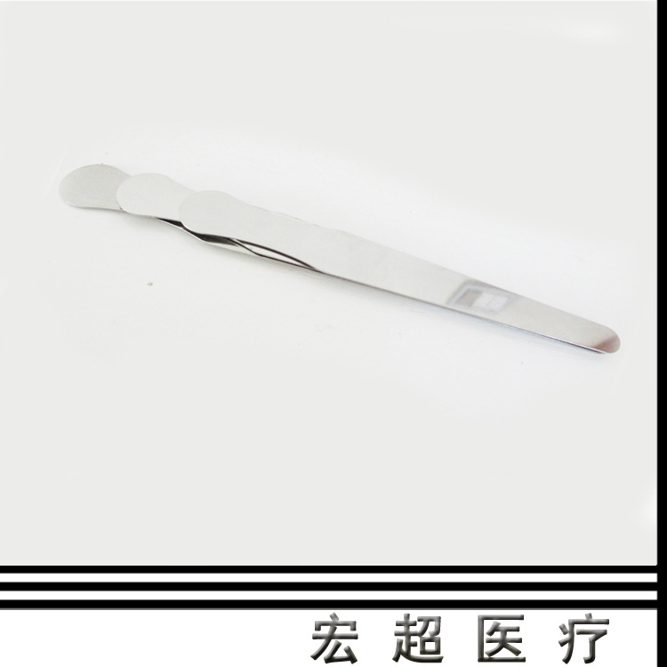 Thickened tongue depressions, stainless steel stirring plates, 14cm, 16cm, 18cm knife racks, kitchenware, kitchen knives, knife slicing Application Scenario