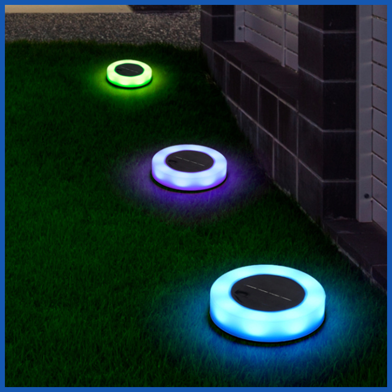 New solar fog-type geographical light, outdoor lawn waterproof, lawn ground plug light, landscape decoration, courtyard staircase light Specification drawing
