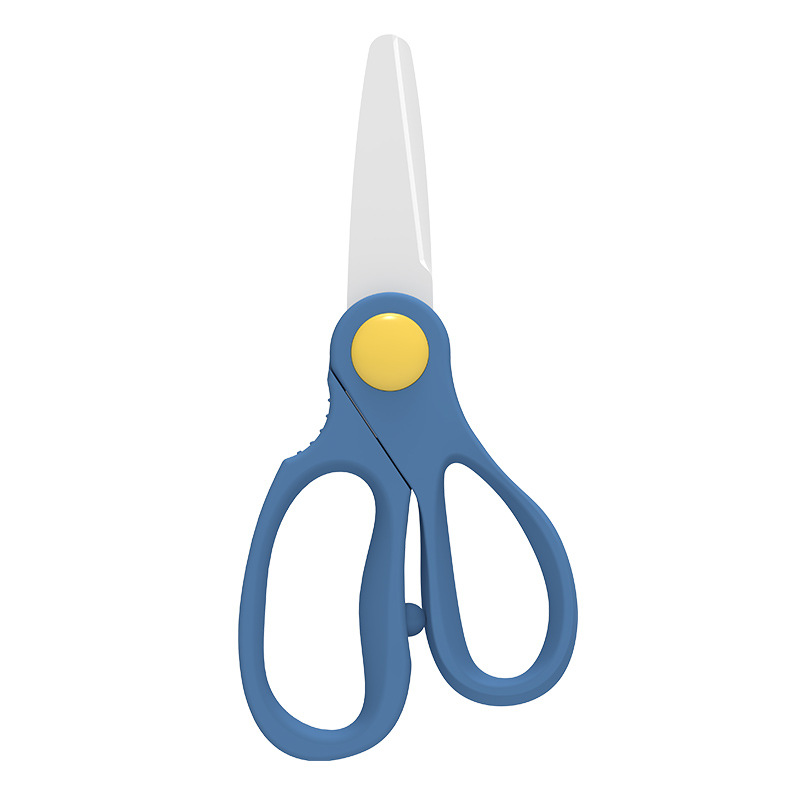 Baby ceramic scissors, portable baby food scissors, detachable and washable food scissors, with a case box and baby food clips Item Picture