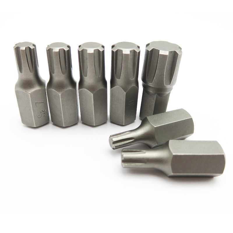 Engine cylinder head bolt socket wrench, screwdriver bit, automotive cylinder head screw removal tool, hexagonal screwdriver bit Item Picture