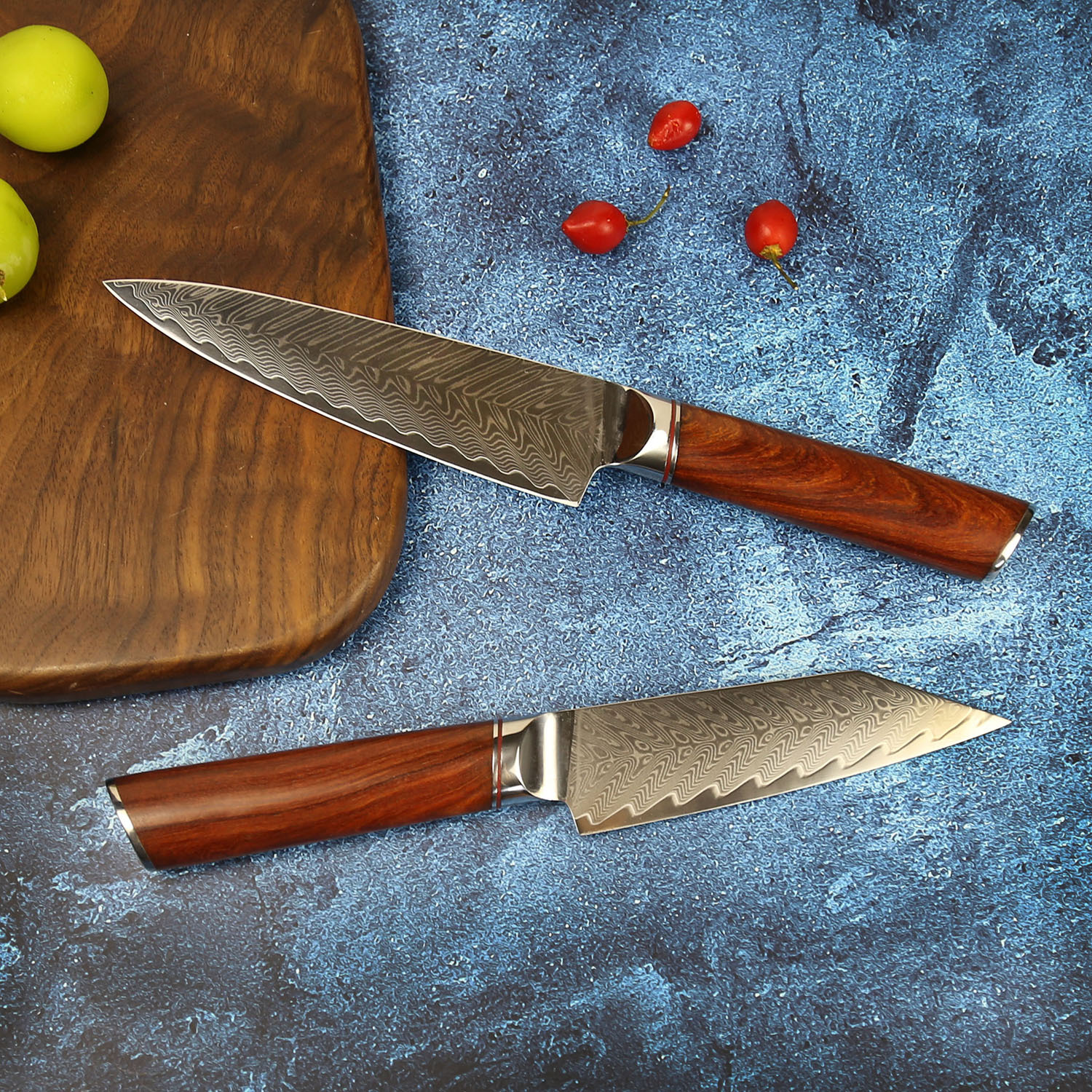Wholesale of Malaysian steel chef knives, 6-inch cooking knives, multi-functional fruit knives, and household, outdoor and camping ox knives details Picture