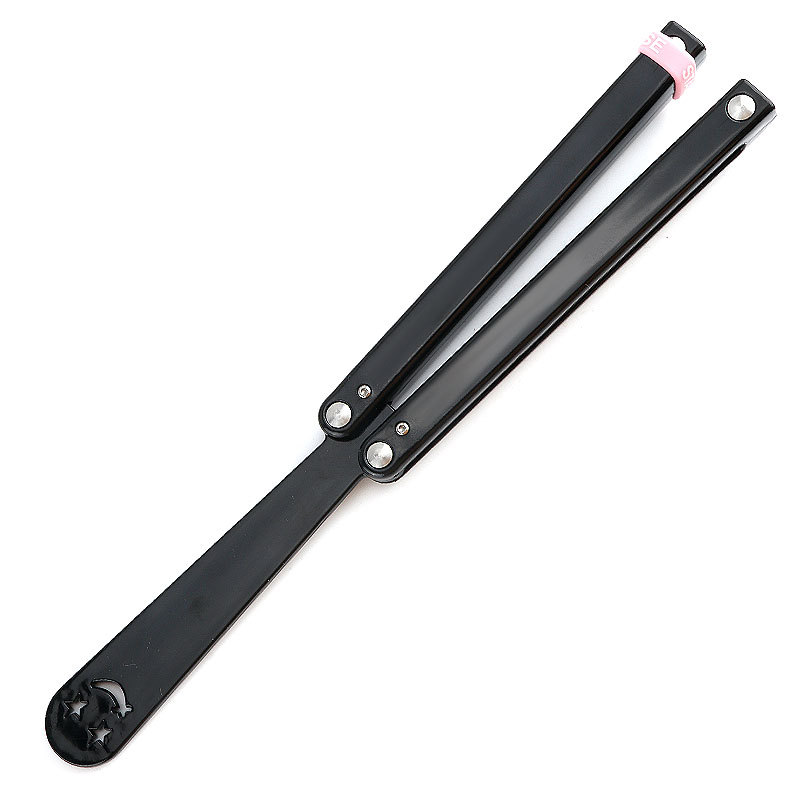 Outdoor camping practice combs practice knives plastic butterfly combs practice tools butterfly swinging combs undefined