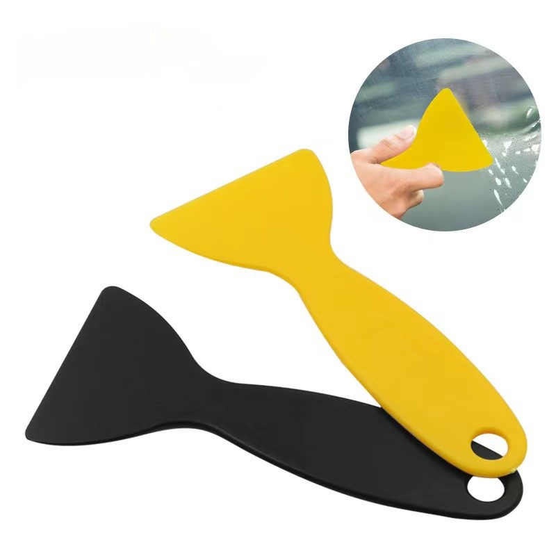 Supply small scrapers for mobile phone film application, car film application scrapers, plastic scrapers, cleaning small snow knives, cleaning tools and putty knives full figure