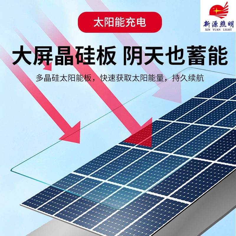 Integrated led solar street lamps for courtyard heads, UFO flying saucers, human body sensing remote control, landscape outdoor lighting details Picture