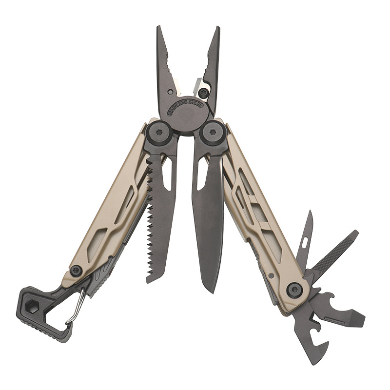 Outdoor multi-functional knife pliers, outdoor small knife, portable folding tool pliers, outdoor emergency equipment, camping portable knives Item Picture