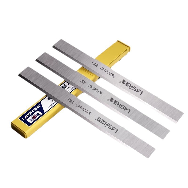 LAN Sheng high-speed steel HSS woodworking white steel blade, SoftBank Miscellaneous woodworking Full edge steel flat piezoelectric planer blade factory Item Picture