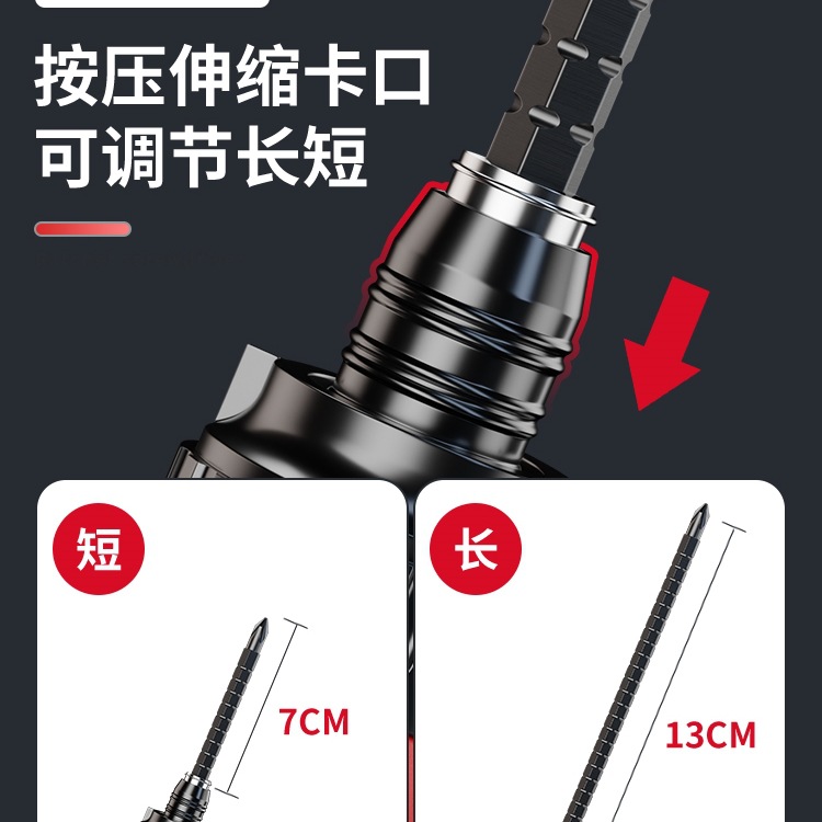 Delixi ratchet screwdriver tool set, plum blossom screwdriver, multi-functional household screwdriver head, screwdriver, 18-pole cross details Picture