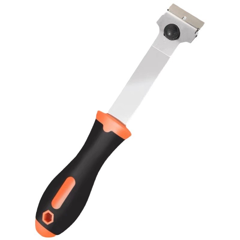 Multi-functional cleaning scraper, glass glue scraper, kitchen floor tile glue remover, plastic scraper Item Picture