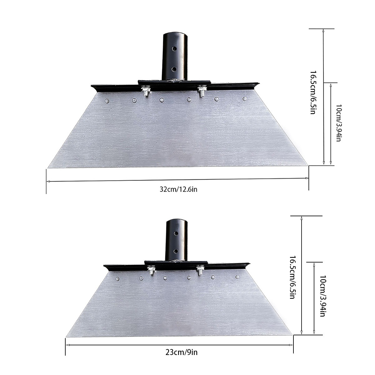 Cross-border snow push shovel, all-steel thickened ice shovel, breeding cleaning shovel, ground shovel, agricultural manure shovel, garden weeding shovel Application Scenario