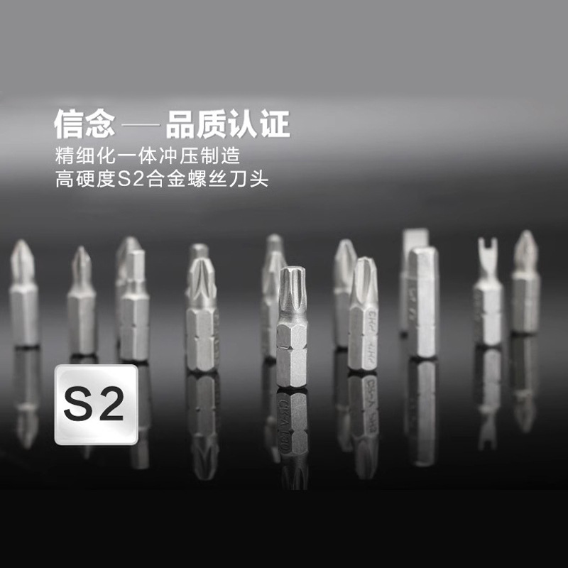 Steel Shield Industrial-grade high-hardness ratchet screwdriver set, multi-functional household screwdriver combination, screwdriver head Application Scenario