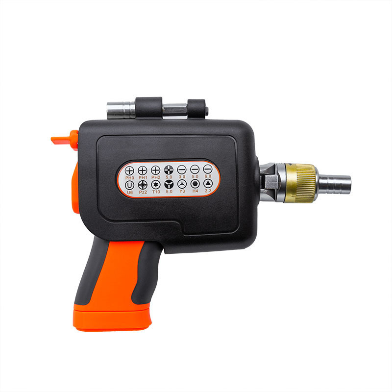 Household ratchet wrench multi-functional special-shaped auto repair screwdriver set, super-hard electric vehicle repair gun type with hidden inside Item Picture