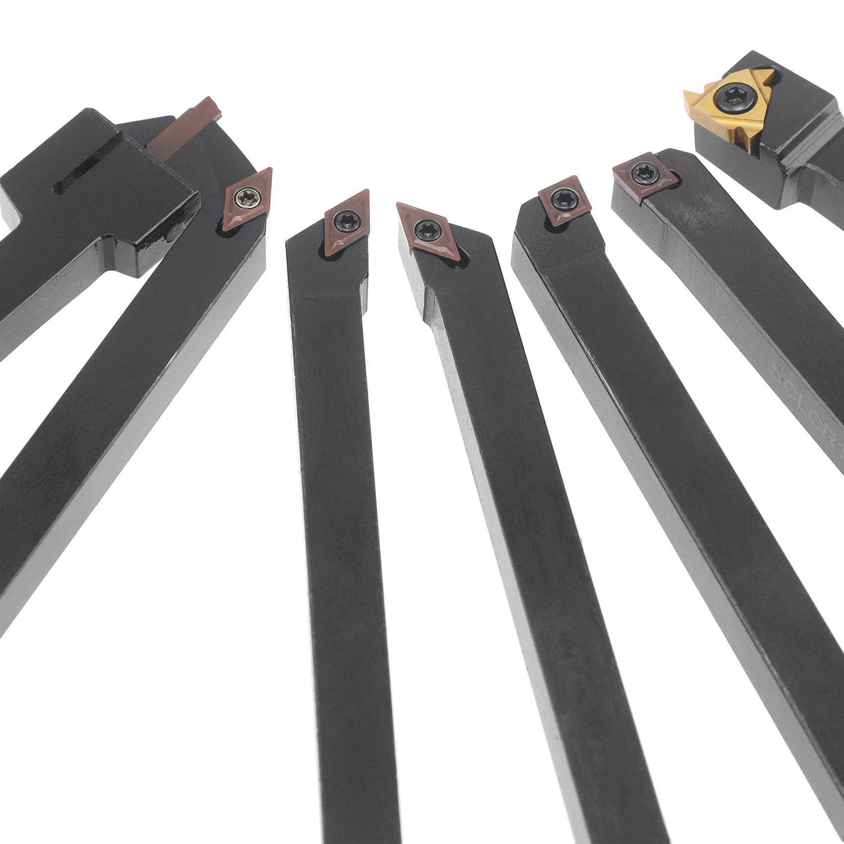Cross-border in-stock 7-piece knife holder set, 10mm knife holder 7 pieces MGEHR1010-2 SER1010H11+7 blades Application Scenario